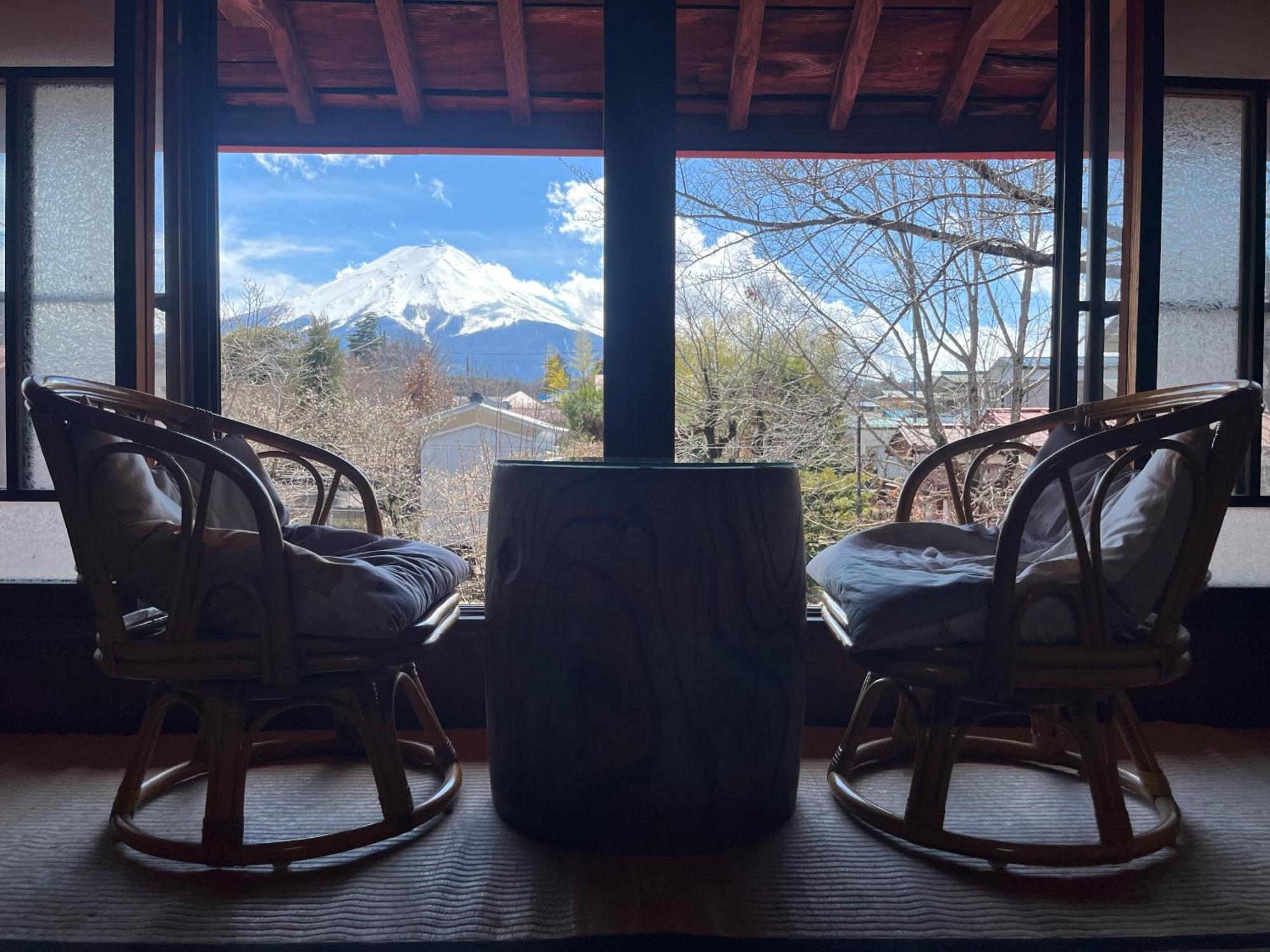Oshi-Kikuya Mt-Fuji Historic Inn Fudzsijosida Kültér fotó